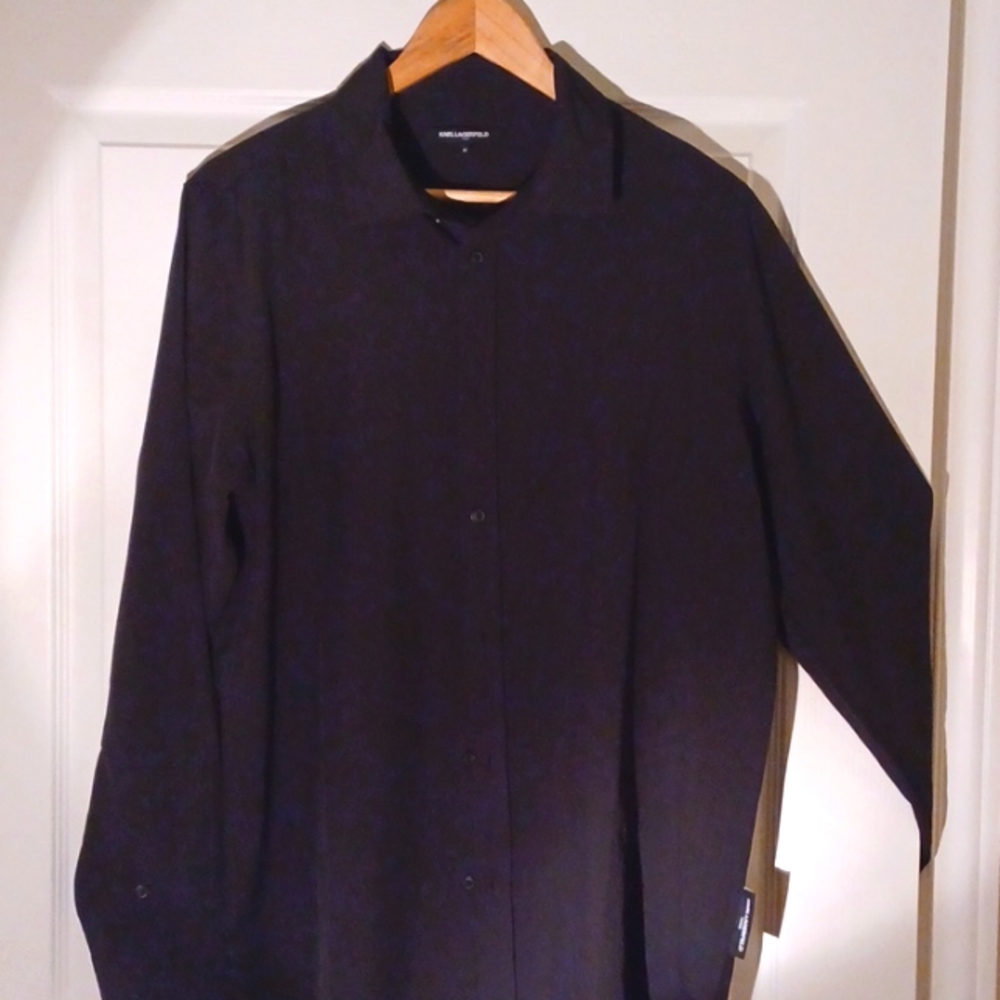 Karl Lagerfeld black shirt